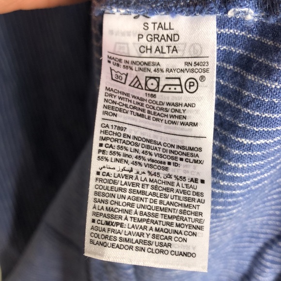 Linen Blend Dress Off the Shoulder Strapless Old Navy szS-M - Picture 4 of 4